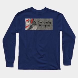 Low Hanging Shakespeare Logo Long Sleeve T-Shirt